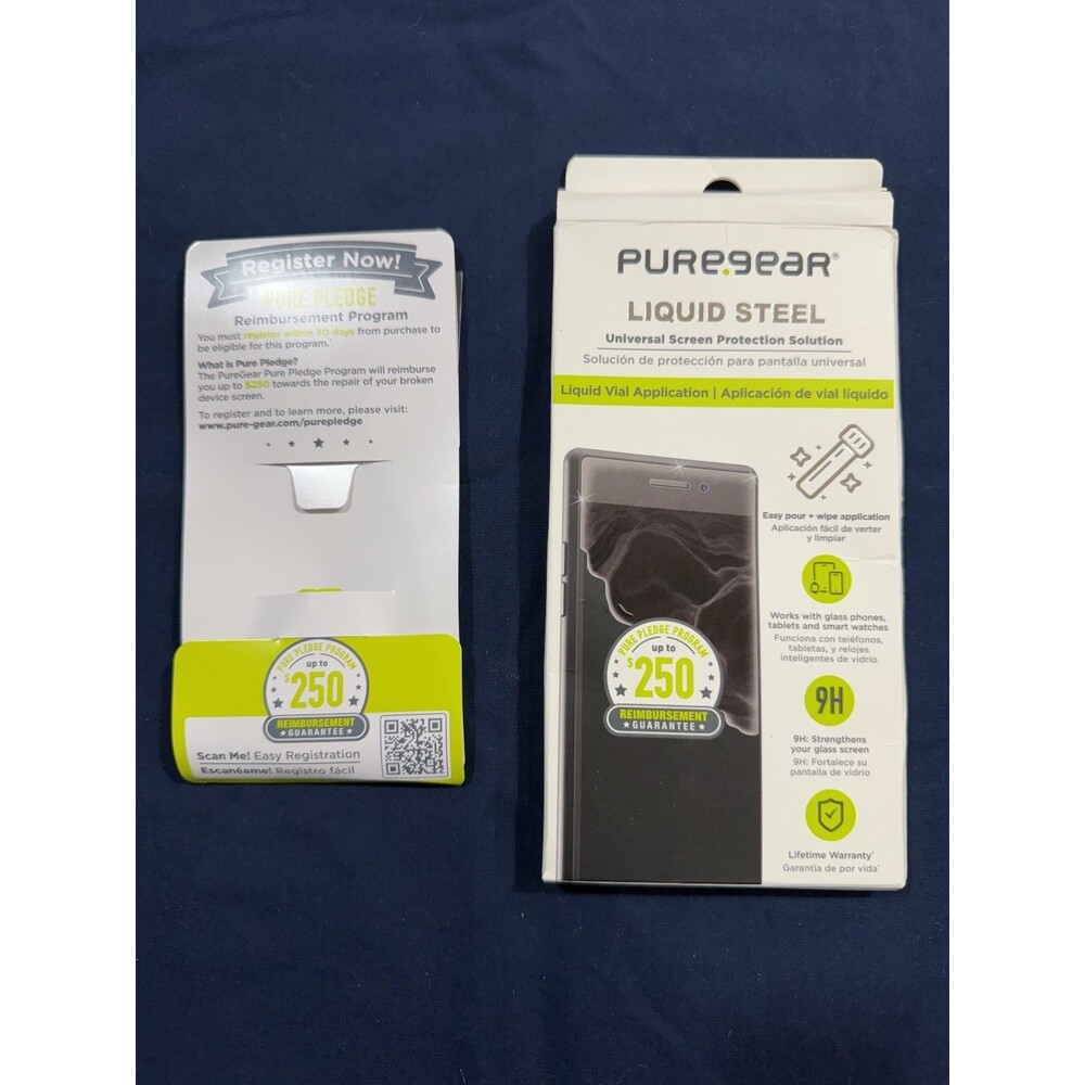 PureGear Liquid Steel Universal Screen Protection Solution - NEW - OPEN BOX